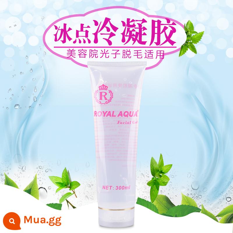 ROYAL điểm đóng băng tẩy lông gel laser opt thẩm mỹ cụ đặc biệt photon bề mặt gel lạnh tinh thể đá túi xô - Gel lạnh ROYALAQUA 1 tuýp 300ml