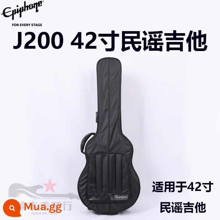 Epiphone Mềm Túi 41" Đàn Guitar Dân Gian/42" J-200/LP/SG Túi Biểu Diễn Đàn Guitar Điện - J-200 Litecase (phù hợp dân gian 42 inch)