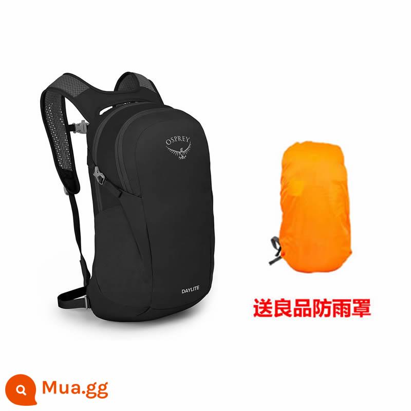 Spot Kitty Hawk OSPREY DAYLITE ánh sáng ban ngày 13L ba lô ngoài trời hàng ngày trong thành phố có thể được đăng ký - màu đen mới