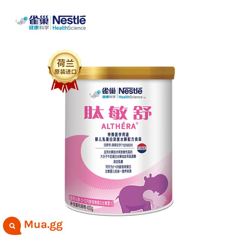 Nestlé Peptide Minshu Sữa Thực Phẩm Protein Dị Ứng Trẻ Sơ Sinh Bột Công Thức Thủy Phân Sâu 400G - Peptide Minshu 400g [thủy phân rộng rãi, bổ sung lactose]