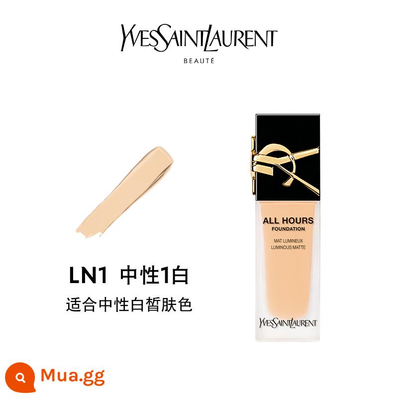 [Danh sách mới] Kem nền YSL Yves Saint Laurent Forever Liquid Foundation Trang điểm mặt mờ siêu mỏng Che khuyết điểm ngoan ngoãn Da dầu Love - LN1 | Trung tính 1 Trắng