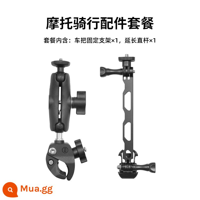 Insta360 Ski Set Phụ kiện đầu máy có thể áp dụng một chiếc X3/X2/RS GO2 Máy ảnh thể thao Đá - Bộ phụ kiện xe máy không bao gồm gậy selfie [chính hãng]