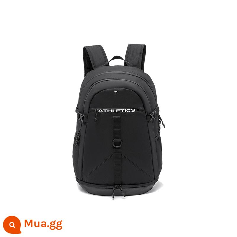 LI NING BACKPACK Túi nam 2022 SERIES LIFE thể thao mới Backpack School School Túi thể thao - đen