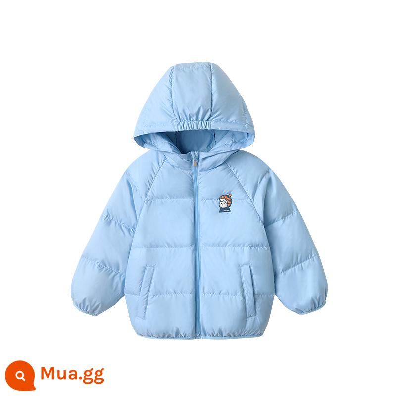 [Thông quan đặc biệt] Áo khoác Yingshi Down Jacket Áo khoác trùm đầu mùa đông Áo đi chơi dày ấm áp cho bé trai và bé gái - Bầu trời trong xanh YRWGJ32035A