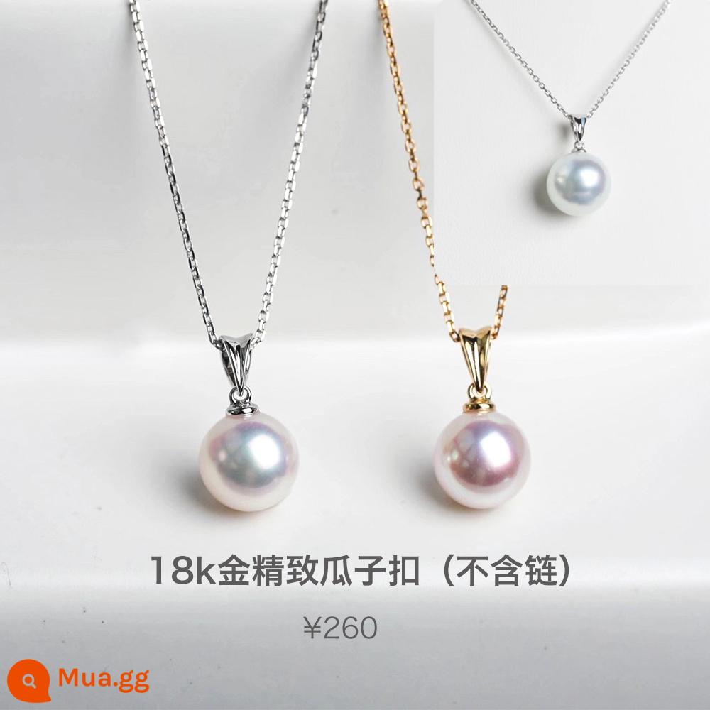 Pearl nâng cao liên kết chênh lệch giá tùy chỉnh phụ kiện khác nhau siêu liên kết chênh lệch giá tùy chỉnh bổ sung siêu liên kết chênh lệch giá - Khóa hạt dưa tinh tế bằng vàng 18k