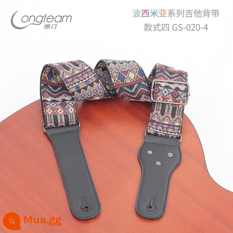 Đàn Guitar Túi Cho Bé Thời Trang Dân Gian Đeo Ngang Sinh Viên Đàn Guitar Điện Bass Gỗ Đàn Guitar Cotton Túi Đàn Guitar Cổ Điển Phụ Kiện - Bomi phong cách bốn