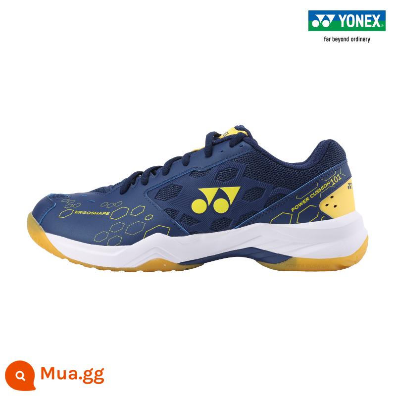 Giày cầu lông YONEX/Yonex SHB101CR nam nữ giày nhẹ êm chân như nhau - hải quân/vàng