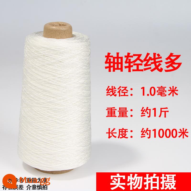 Dây lốp, dây giày, dây nylon, dây xây dựng, dây lưới, dây diều, dây câu, dây lưới đánh cá, dây dệt, dây lưới - màu trắng kem