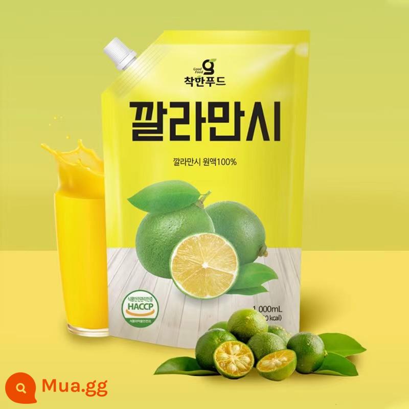 Kaman Tangerine Original Liquid 1L Đồ ăn nhẹ nhập khẩu Hàn Quốc NGÀY & Đồ uống trong túi Văn phòng Đồ uống pha chế bia Xiaohongshu Khuyến nghị vận chuyển miễn phí - good food kaman quýt 1000mL