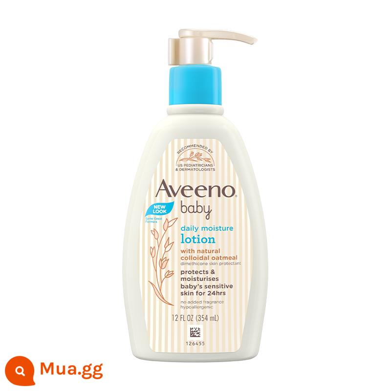 Aveeno Aveeno chính thức hàng đầu cho bé sơ sinh trẻ em mặt kem dưỡng ẩm bột yến mạch sữa dưỡng thể cho bé - [Chăm Sóc Toàn Thân - Dung Tích Lớn] Sữa Dưỡng Ẩm Cho Bé 354ml