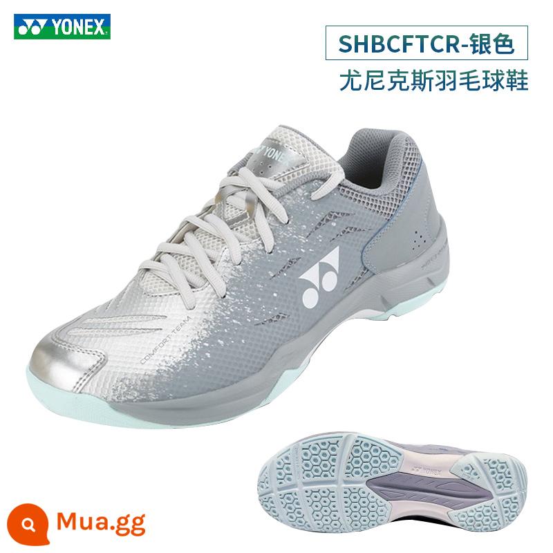 YONEX Giày cầu lông Yonex nam và nữ giày thể thao chuyên nghiệp hàng đầu chống trượt chống trượt YY - Bạc CFTCR (phiên bản nâng cấp mới) cùng kiểu dáng cho nam và nữ