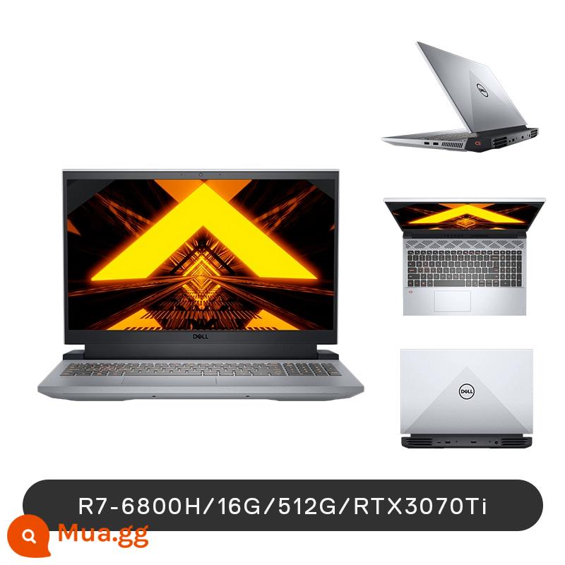 [Hàng đầu chính thức] DELL/Dell G15 5525 15,6 inch AMD Ryzen R7 3070Ti sách trò chơi R5 máy tính xách tay máy tính xách tay sinh viên ngoài hành tinh thể thao điện tử chính thức 3050 - 1786 màu xám: R7-6800H/3070Ti