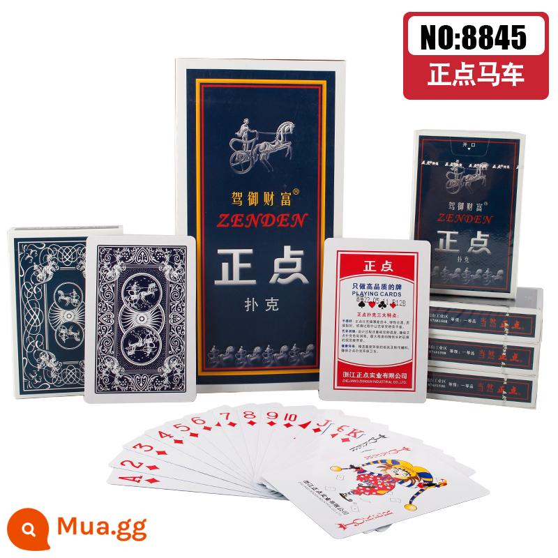 Ký tự lớn đúng hạn Poker cao cấp nguyên hộp 10-100 cặp thẻ Jiujiu Park dày và cứng giá rẻ kinh tế - Đúng giờ 8845