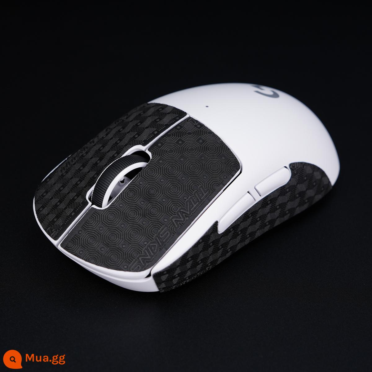 Chuột thấm hút mồ hôi chống trượt miếng dán chống mồ hôi TitanSkins GPW GPW2 độc viper EC2G502 da thằn lằn phiên bản tùy chỉnh - mô hình vòng tròn màu đen