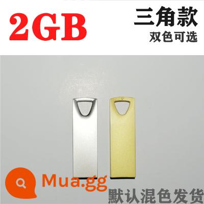 Bán buôn 1g công suất nhỏ đấu thầu ổ đĩa flash Ổ đĩa flash USB 2g món quà khắc 4g ổ đĩa flash kim loại 8g công ty tùy chỉnh logo - Ổ đĩa flash USB hình tam giác 2 (G)