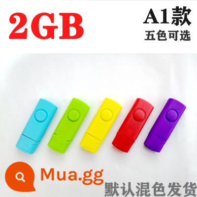 Bán buôn 1g công suất nhỏ đấu thầu ổ đĩa flash Ổ đĩa flash USB 2g món quà khắc 4g ổ đĩa flash kim loại 8g công ty tùy chỉnh logo - Đĩa 2(G)A1U