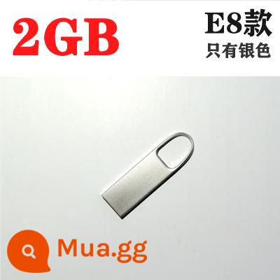 Bán buôn 1g công suất nhỏ đấu thầu ổ đĩa flash Ổ đĩa flash USB 2g món quà khắc 4g ổ đĩa flash kim loại 8g công ty tùy chỉnh logo - Đĩa 2(G)E8U