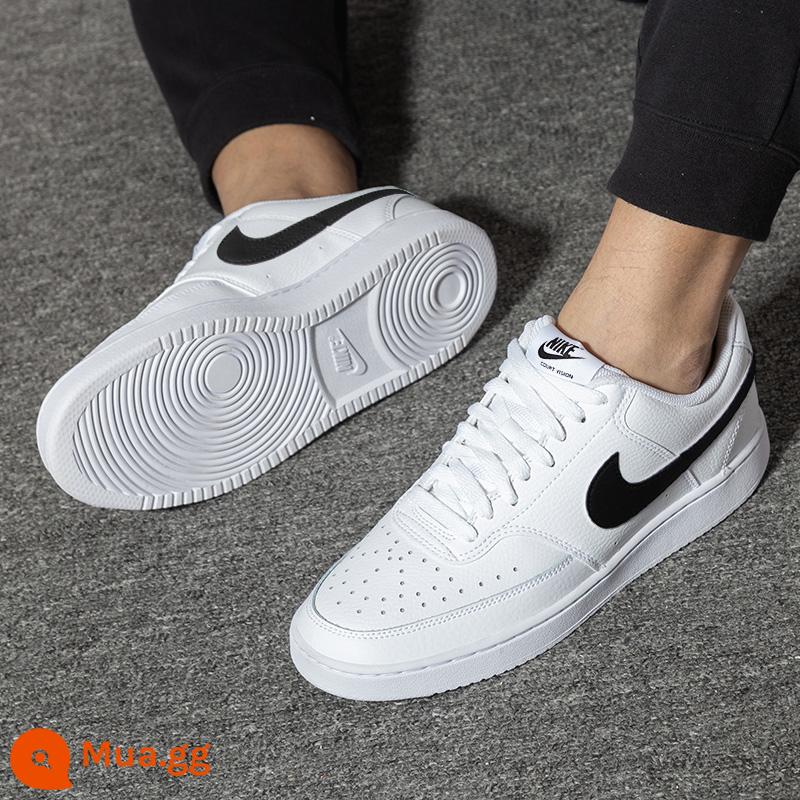 Giày nam Nike mới AIR FORCE 1 air force one board giày thể thao nam giày thấp hàng đầu chống mài mòn - CD5463-101/Mẫu đen trắng hot sale/10 hình phạt cho hàng giả