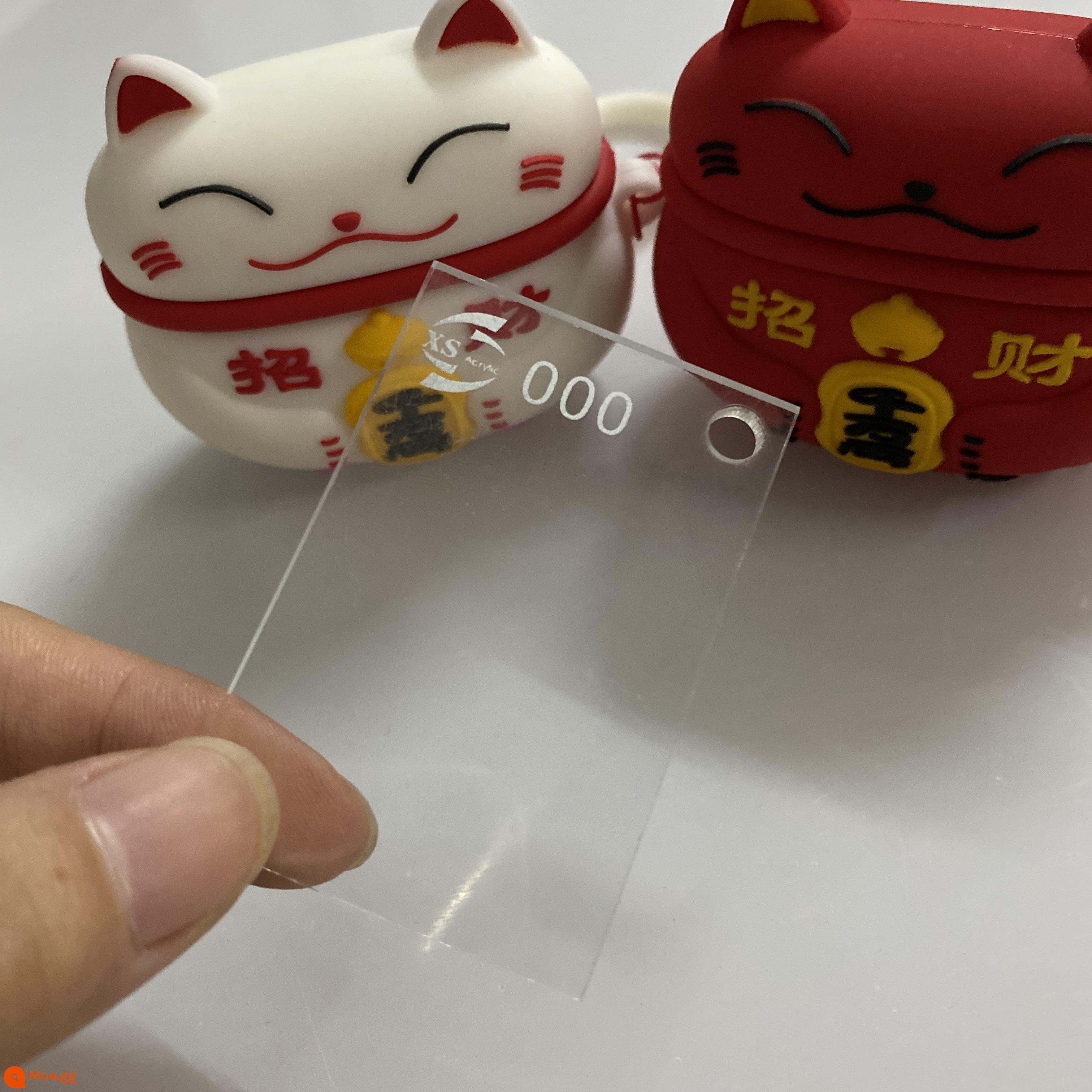 Tấm acrylic màu tấm plexiglass mờ đỏ cam vàng xanh lục xanh đen tím tấm nhựa màu gia công bằng laser - Trong suốt