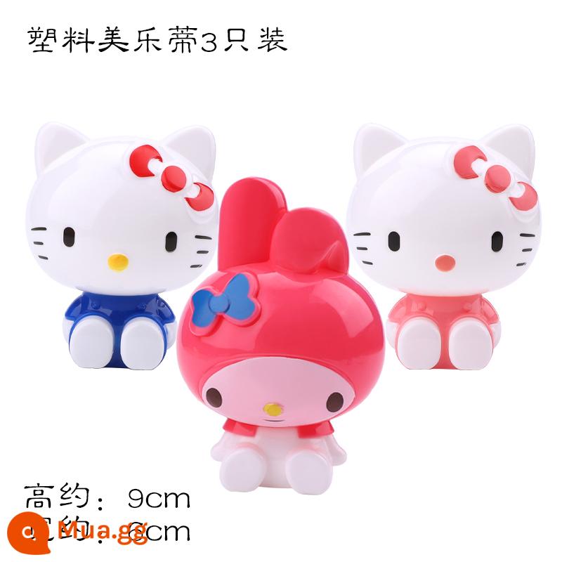 Kuromi trang trí bánh đồ trang trí quế chó Sanrio đồ trang trí sinh nhật internet người nổi tiếng trứng cậu bé đảng trang trí bánh - Bộ 3 món giai điệu gồm 5 món