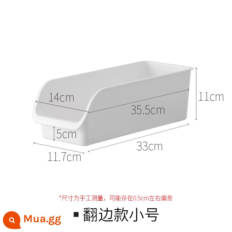 Góc lười nhà bếp tổng thể tủ hộp lưu trữ hộ gia đình ngăn kéo tủ lạnh đa năng hộp hoàn thiện hộp đựng đồ linh tinh - Cuộn cạnh kích thước nhỏ (gói hai)