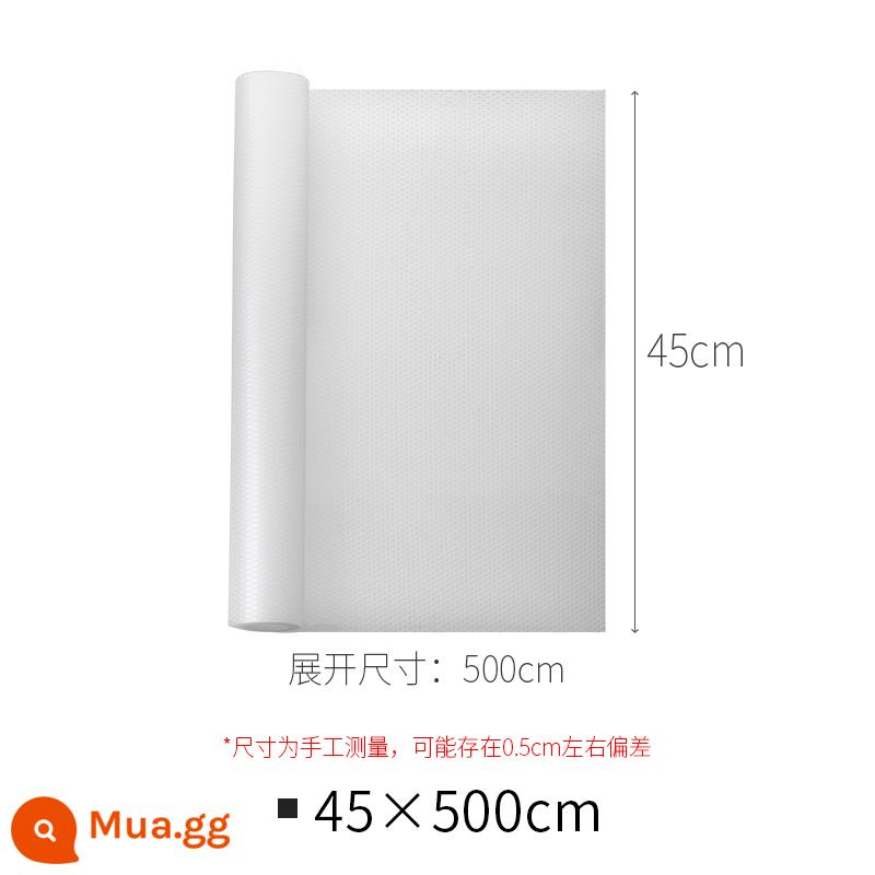 Giấy ngăn kéo góc ngăn kéo lười biếng giấy chống ẩm pad tổng thể tủ bếp tủ giày giấy pad chống thấm pad chống dầu pad tủ pad mặt bàn dán - 45*500cm