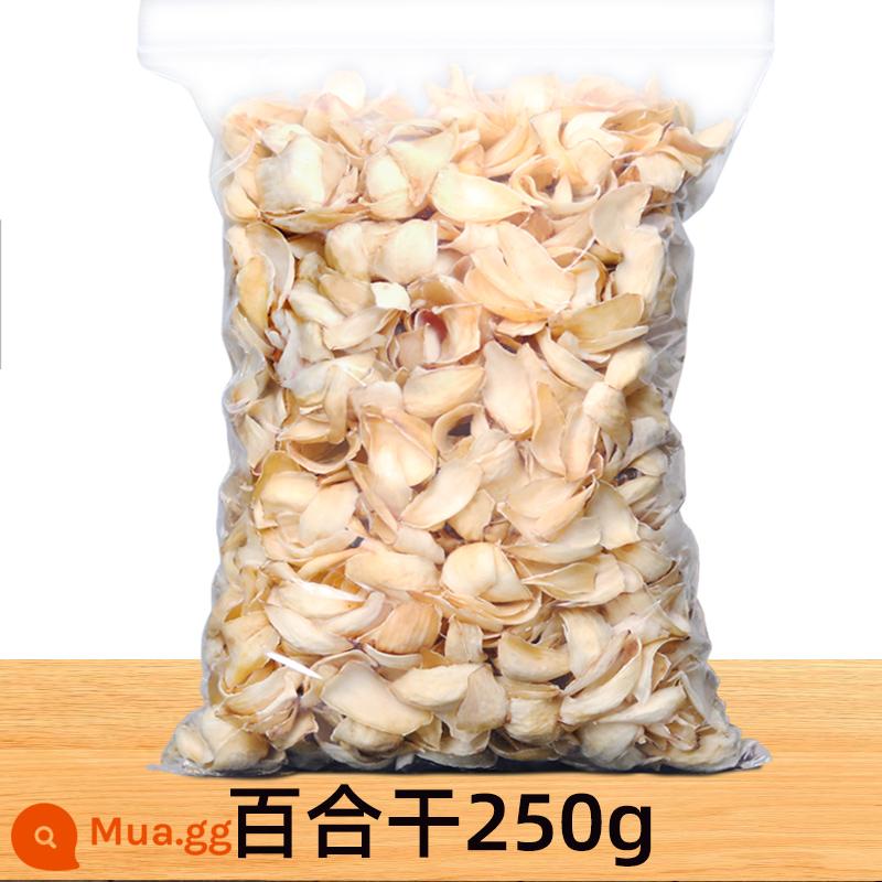 Mua 1 tặng 1 tổng cộng 500g hoa huệ khô hàng khô siêu tươi ăn được hoa huệ Lan Châu hạt sen lúa mạch lúa mạch nhãn khô - [Thử nghiệm] Hoa huệ khô không chứa lưu huỳnh 250g*1 túi