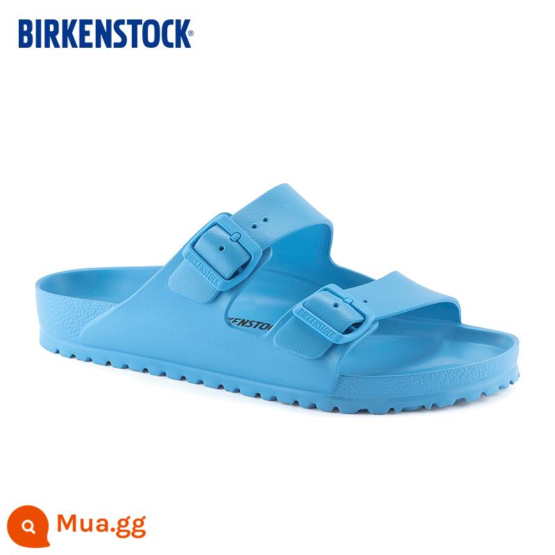 BIRKENSTOCK dép nam nữ giống nhau Dép eva đi giày đi biển dòng Arizona nhập khẩu Đức - Phiên bản hẹp màu xanh 1024588