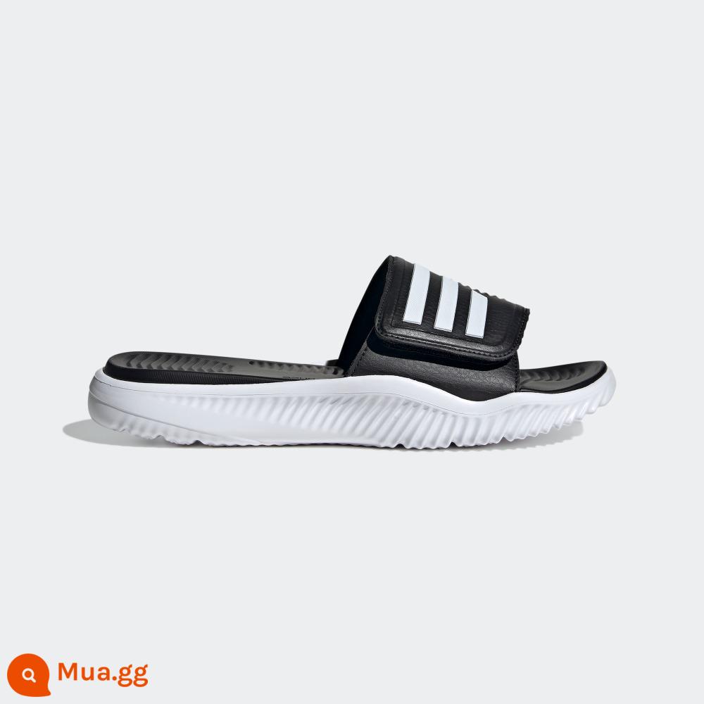 cửa hàng chính thức của adidas adidasALPHABOUNCE SLIDE xăng đan đi biển và dép đi trong nhà cho nam và nữ - đen trắng