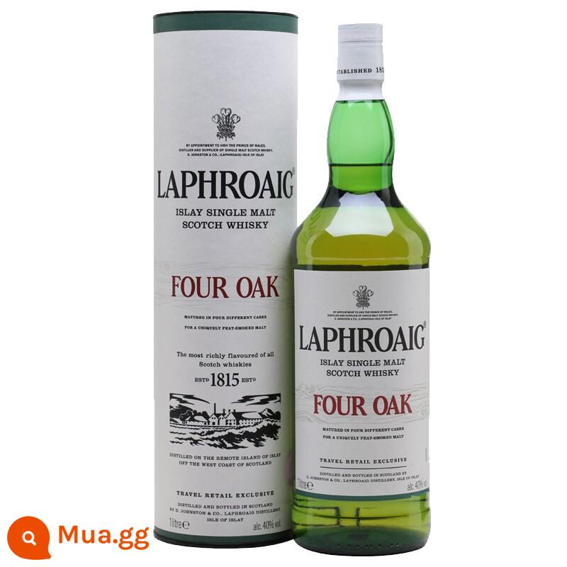 Nguyên chai rượu ngoại nhập khẩu Laphroaig Scotch single malt whisky 10 năm tuổi 700ml classic entry food - Laphroaig bốn thùng (được Ngân hàng Quốc gia giải mã)