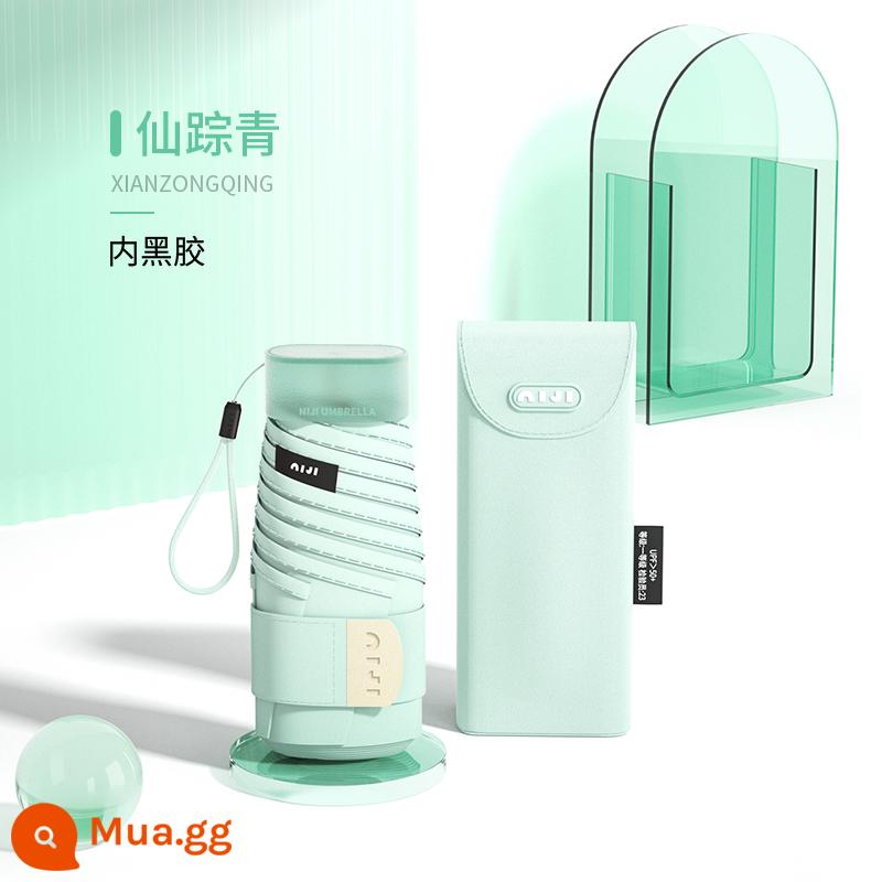 Dù che nắng chống nắng siêu bền dù chống tia UV nữ nắng mưa kép công dụng gấp gọn mini cầm tay - Xianzhongqing [phẳng, nhẹ và chống nắng cao]