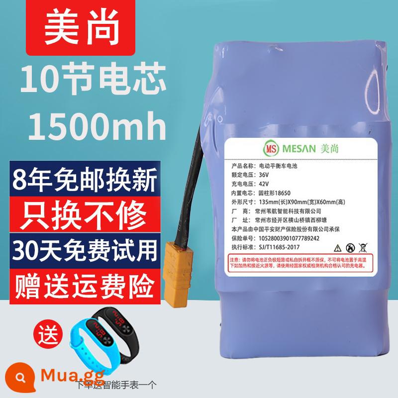 Điện Xe Cân Bằng Pin 36V Đặc Biệt Đa Năng Arlang Song Song Xe Lithium Bộ Pin 42V Lingola Zola 5 - Pin Meishang Power có thời lượng pin 310 phút [thay thế 10 năm một lần]