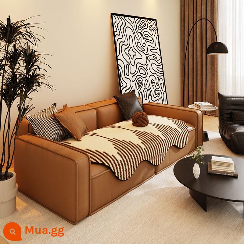 Đệm sofa sang trọng hình đặc biệt mùa thu đông Bắc Âu đơn giản không đều đệm sofa hình đặc biệt mùa đông bọc ghế sofa khăn vải - TS mưa dấu-ka