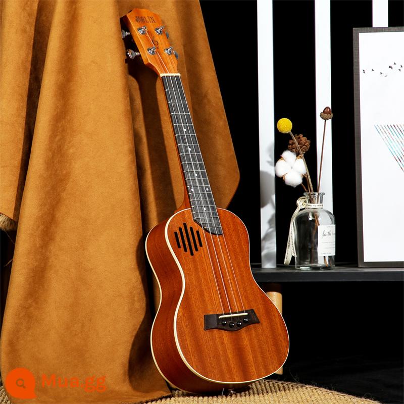 Đàn Ukulele mới bắt đầu sinh viên nam và nữ đàn guitar nhỏ veneer 23 mục nhập của trẻ em 26 inch cô gái nhạc cụ hàng đầu cửa hàng - 23 inch-Cat Sapele+túi quà