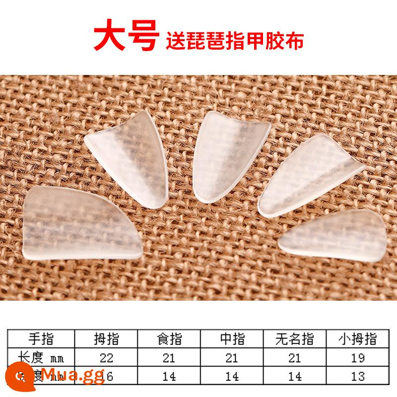 Đôn hoàng tỳ bà móng nylon trẻ em chuyên nghiệp đặc biệt tỳ bà giáp chơi tỳ bà đinh gửi băng lưu trữ ban - Đôn Hoàng Pipa Nail Nylon Size Lớn