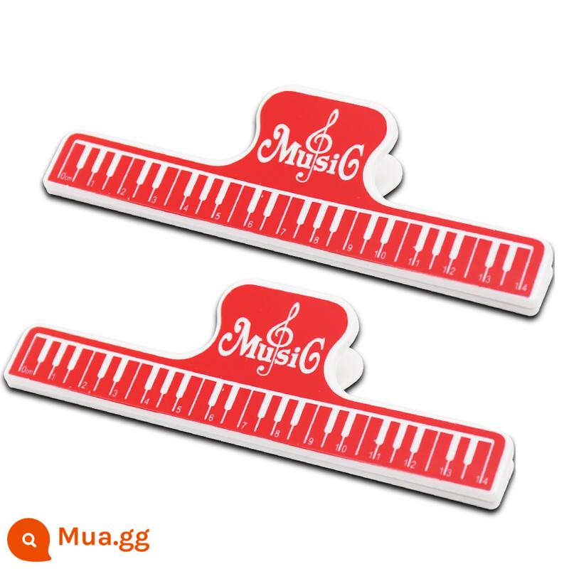 Đoạn nhạc piano sheet nhạc clip note note piano book clip sheet nhạc clip kéo dài thô - Clip chung*2 (đỏ+đỏ)