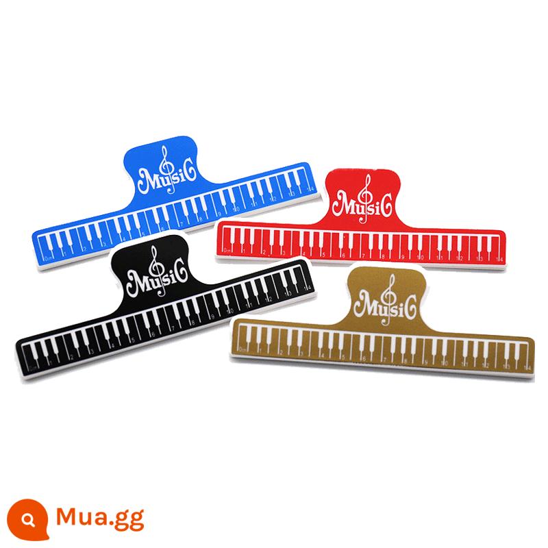 Đoạn nhạc piano sheet nhạc clip note note piano book clip sheet nhạc clip kéo dài thô - Thư mục chung*4 (đen+đỏ+xanh+nâu)