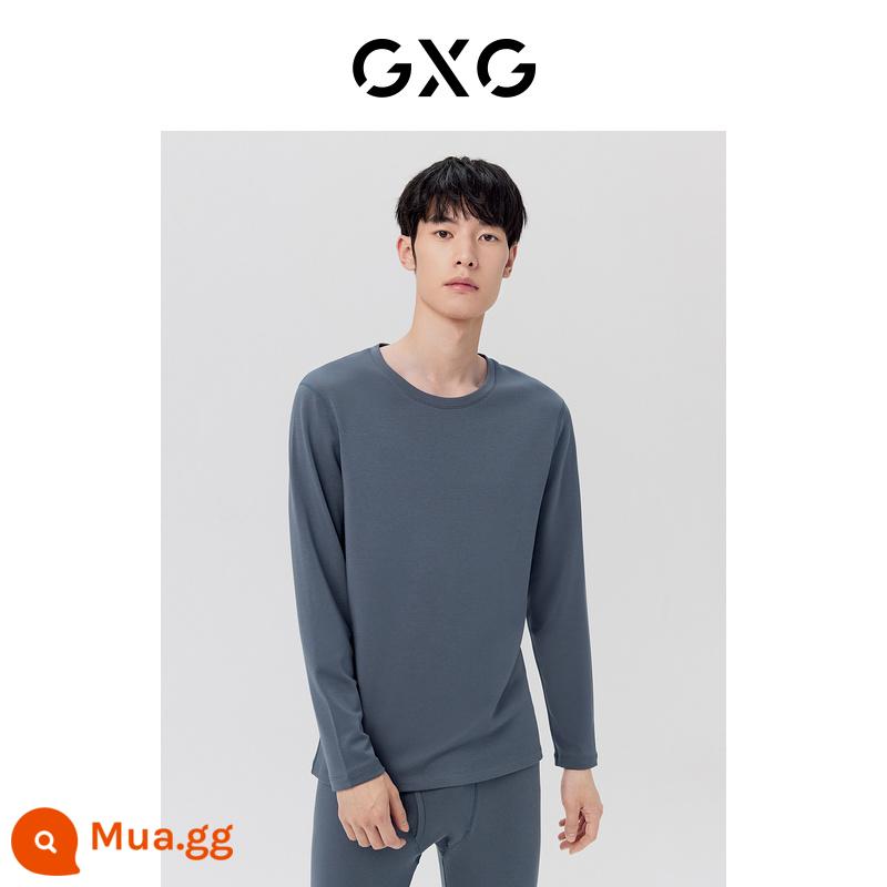 GXG Ole 21 tuổi quần lót nam quần áo ấm cotton de nhung sốt quần áo mùa thu vệ sinh quần phù hợp với đáy áo sơ mi mùa đông - Màu xanh xám (nhung ấm)