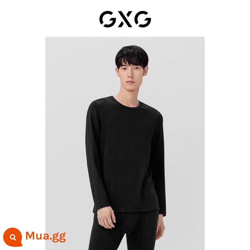 GXG Ole 21 tuổi quần lót nam quần áo ấm cotton de nhung sốt quần áo mùa thu vệ sinh quần phù hợp với đáy áo sơ mi mùa đông - Màu đen (cộng với nhung, dày và ấm)