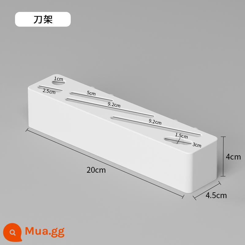 Lỗ-miễn phí bảng lỗ tường đa chức năng lưu trữ kệ nhà bếp gia vị giá nhà tắm giá treo tường hộ gia đình dao chủ - Người giữ dao