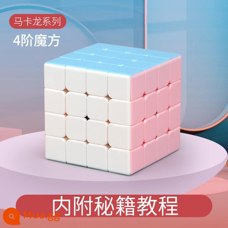 Thánh Tay Macaron Khối Rubik Thứ 23453 Thi Đấu Từ Tính Đặc Biệt Đồ Chơi Giáo Dục Trẻ Em Kim Tự Tháp Giải Nén - Macaron cấp 4 với giá đặc biệt có cheat