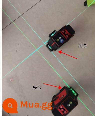 8-line 12-line máy đo mức ánh sáng xanh có độ chính xác cao ánh sáng mạnh mỏng dòng laser hồng ngoại tường máy đo độ cao sàn san lấp mặt bằng mét - ❤Lời hứa thương hiệu: Một kẻ giả mạo sẽ bị trừng phạt ba lần