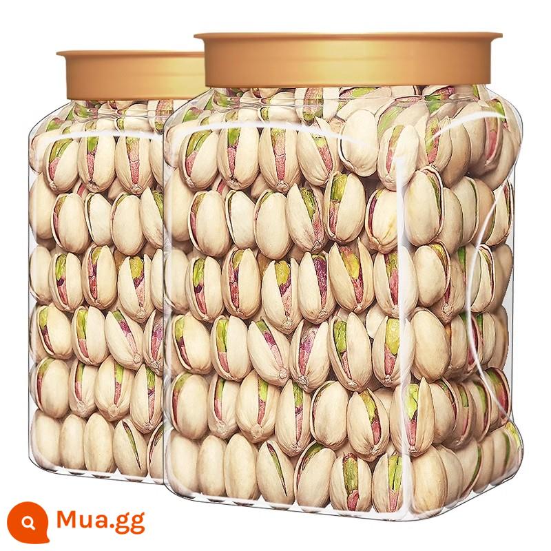 Quả hồ trăn nguyên hạt cực lớn 500g đóng gói muối nướng số lượng lớn 2 catties đồ ăn nhẹ hạt tự nhiên chưa tẩy trắng 250g - Quả hồ trăn màu gốc đóng hộp trọng lượng tịnh 500g*1 lon (1kg)