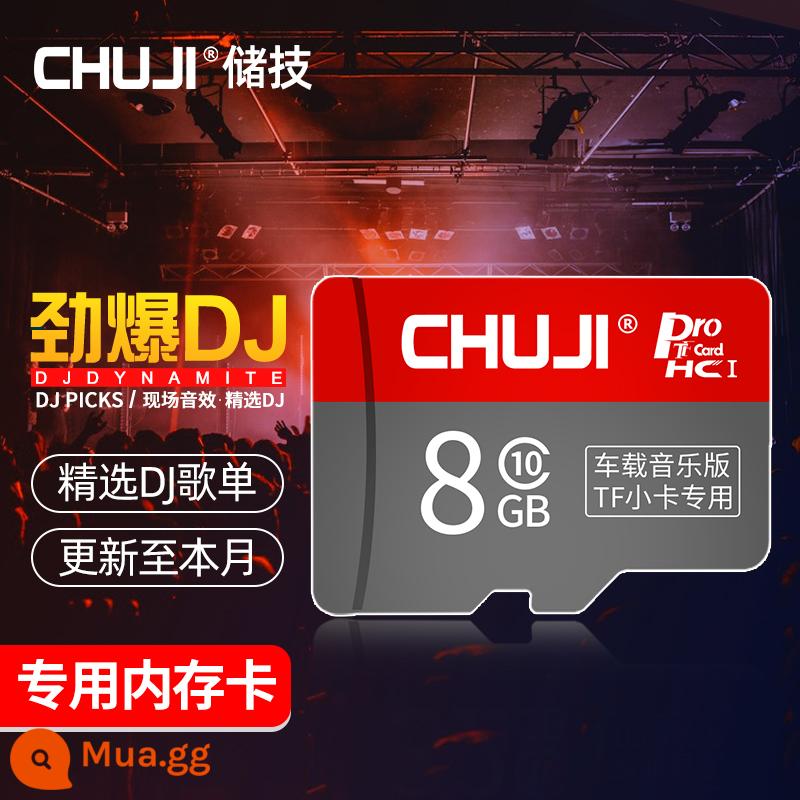 Thẻ SD ô tô không bị méo tiếng Tiktok DJ bài hát MP3 âm thanh thẻ TF âm nhạc thẻ nhớ giám sát trò chơi lưu trữ - 8G [500 bài hát thuần khiết được DJ hot nhất chọn lọc] + [Đầu đọc thẻ USB + ngăn đựng thẻ SD]