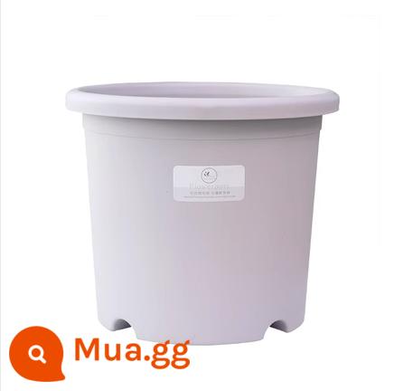 Chậu hoa dày gallon có khả năng kiểm soát rễ và nhựa thoáng khí màu Bắc Âu Deepot hoa hồng cẩm tú cầu nhựa chậu bốn mùa - Màu trắng nhạt (bồn rửa đơn)