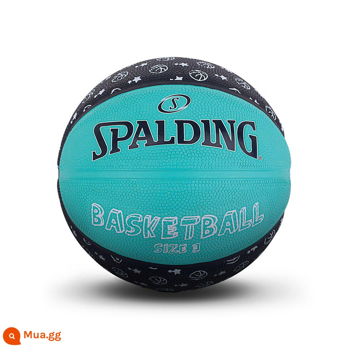 Cửa hàng hàng đầu SPALDING Spalding bóng trẻ em số 3 bóng rổ trẻ em trong nhà và ngoài trời 65-133Y - [Bóng trẻ số 3] 65-134Y