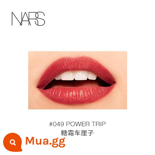 [Spot Express] NARS Air Soft Mist Lip Cream Lip Glaze Gypsy Gipsy684 Caramel Chestnut Brown 686 - 049 Frosted Big Cherry Power Chuyến đi