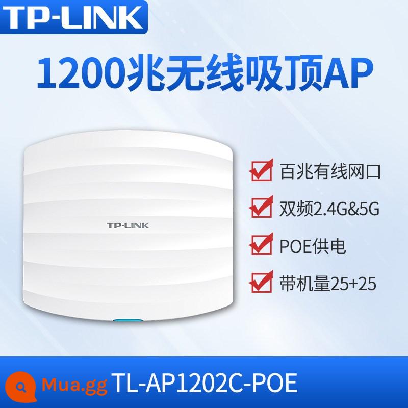 TP-Link Gigabit Top AP, OFFLESS ROAMING VILLA HOME NETREAL LINE CUNG CẤP CUNG CẤP ROUTER 301C - TL-AP1202C-POE