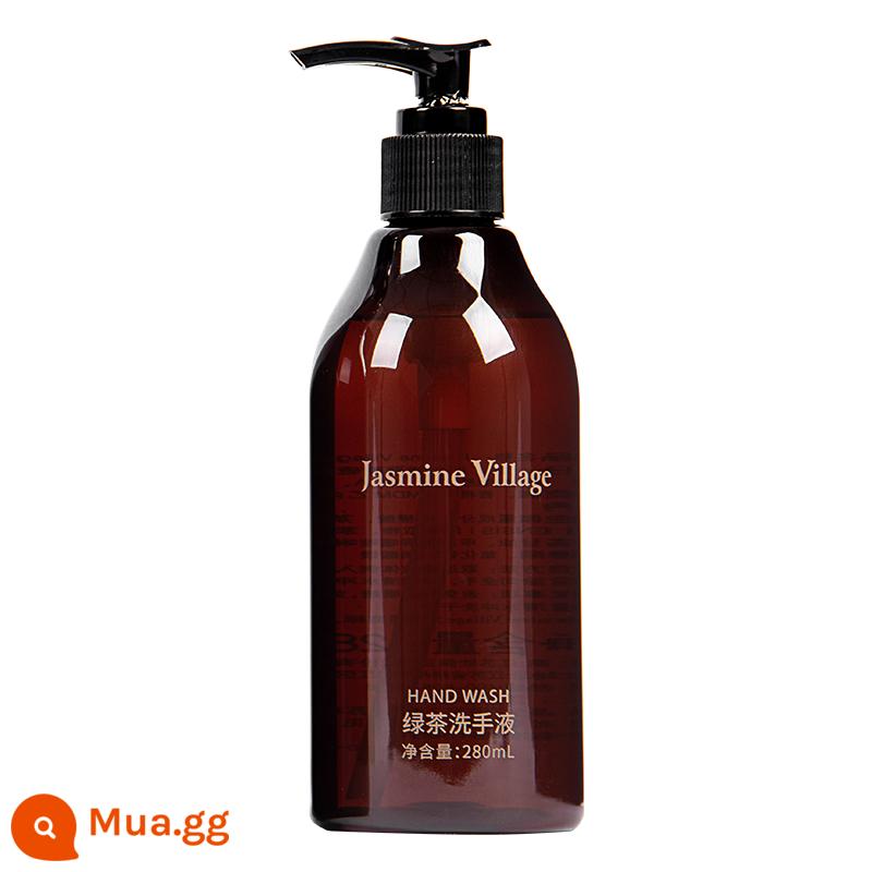 JasmineVillage Jasmine Town Dầu Gội Đầu Sữa Tắm Dầu Gội Chăm Sóc Tóc Refill Kiểm Soát Dầu Không Silicone - Nước rửa tay hương trà xanh 280ml