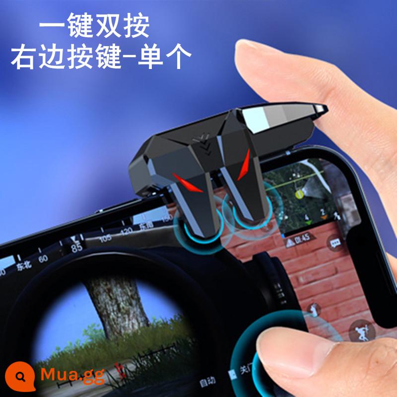 Hiện vật ăn gà sáu ngón Liên kết phối cảnh gamepad dành riêng cho Apple treo trò chơi di động hòa bình phiên bản mới nhất của nhiệm vụ ưu tú triệu hồi bốn nút đầy đủ thiết bị liên kết thiết bị tự động lấy áp suất thiết bị bên ngoài x thiết bị phụ trợ 6 - Công cụ ăn thịt gà sáu ngón ☆ Nhấp chuột phải ☆ Nhấn đúp bằng một nút - bắn và mở màn hình trái và phải ☆ Tất cả trong một lần